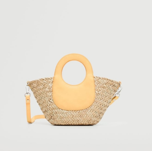 MANGO Straw mini bag - Picture 8 of 8